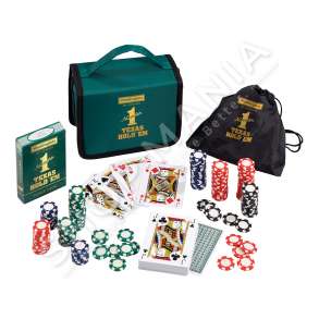 WINNING MOVES - LOJE ME LETRA +4VJEC "PLAYING CARDS WADDINGTONS NUMBER 1 POKER TRAVEL SET" - 5036905031196