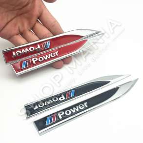 STICKERS 3D ME LOGO BMW/X3/X5/X6 "METAL SIDE"
