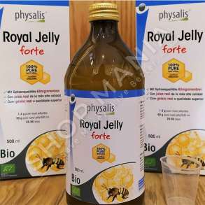 PHYSALIS -  SUPLEMENT ME QUMESHT BLETE 100% NATYRAL PER FORCIMIN E IMUNITETIT & BALANCIMIN E METABOLIZIMIT "ROYAL JELLY FORTE" - 500ML
