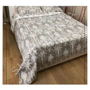 MBULESE KREVATI + KELLEF JASTEKU GRI E ERRET "DOPIO - DIZAJN LULE" - 230X250CM