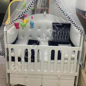 KREVAT PER FEMIJE ME PANEL LODRASH - 60X120CM