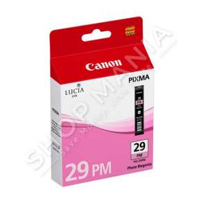 CANON - KARTUÇË ME BOJË NGJYRË MAGENTA (FOTO) PGI-29PM 4877B001 36ML PËR RRETH 1.010 FOTO (FORMAT 10 X 15 CM)