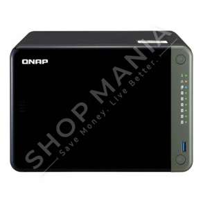 QNAP - NAS TOWER 6-BAY 4GB DDR4 SODIMM RAM SATA 6Gb/s - TS-653D-4G-EU