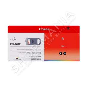 CANON - KARTUÇË ME BOJË NGJYRË E KUQE PFI-701R 0906B001 700ML