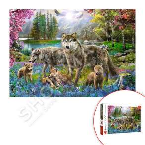 TREFL - PUZZLE ME 1000 COPE LUPINE FAMILY