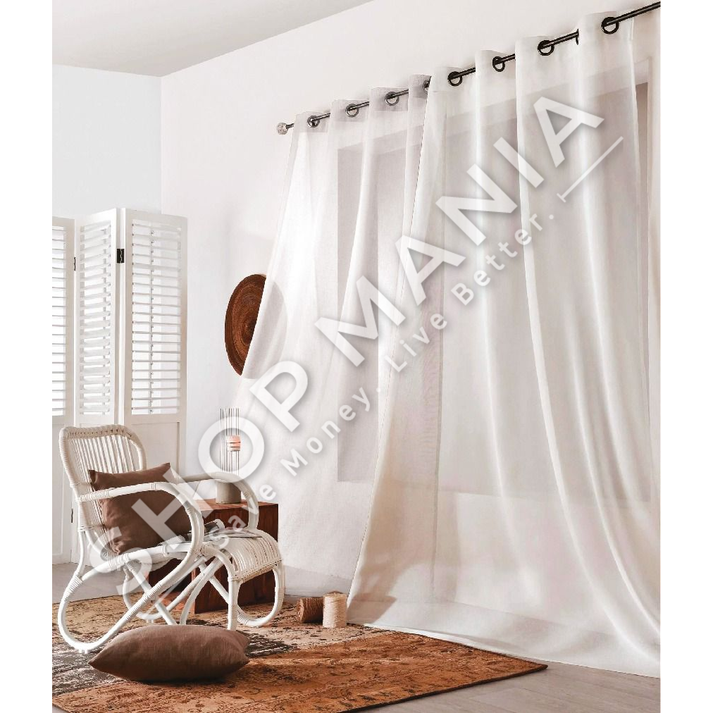 SET 2 PERDE 60X240CM "E BARDHE" - 8023788039750