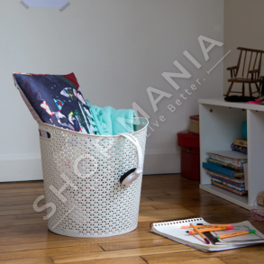 CURVER - SHPORTE RROBASH ME THURJE 30L "MY STYLE OFF WHITE" - 3253920715012