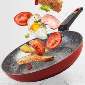 NAVA - TIGAN ME VESHJE GRANITI 28CM "GRANITE FRYING PAN TAURUS 28 CM" - 5205746087659