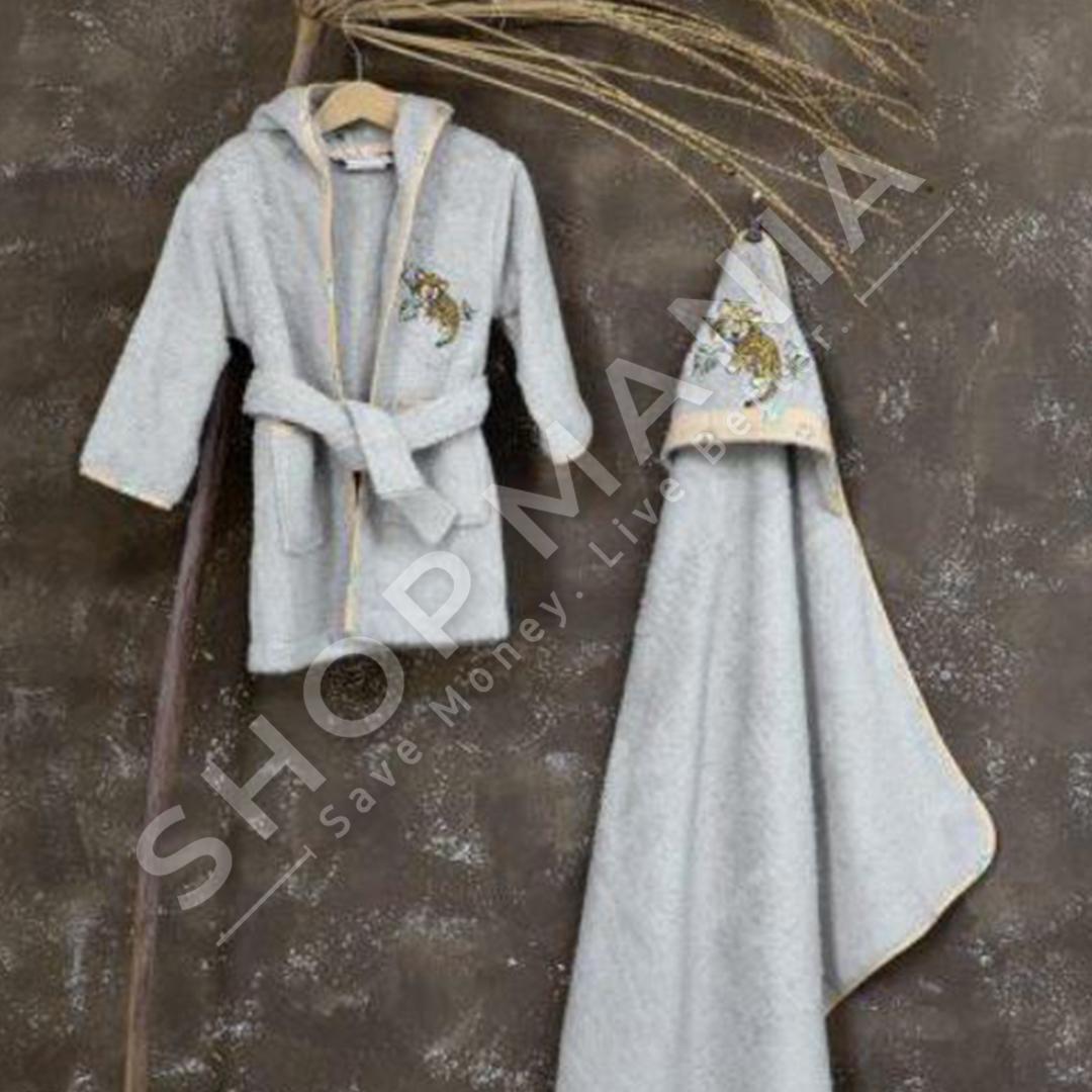 ROBDISHAN PER FEMIJE "SLEEPY PANTHER" - 1/2VJEC