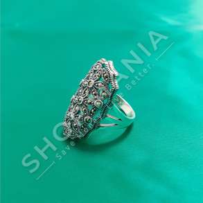 UNAZE ARGJENDI ME GUR ZIRKONI "DIZAJN LULE"