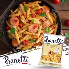 BANETTI - MAKARONA PENNE RIGATE - 500G