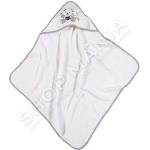 PESHQIR PER BEBE 100% PAMBUK "SMILE 6574" (0-12M) - 75X75CM