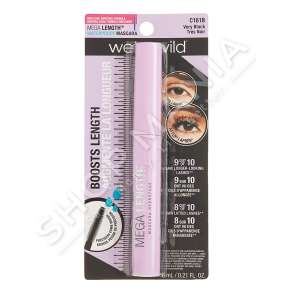 WET N WILD - RIMEL 8ML "MEGA LENGTH MASCARA - VERY BLACK" - 4049775003638
