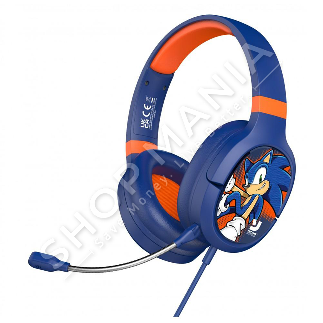 OTL - KUFJE ME MIKROFON PER FEMIJE "HEADPHONE OTL-SONIC THE HEDGEHOG PRO G1" - 5055371624473