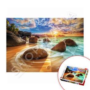 TREFL - PUZZLE ME 1000 COPE SAMUDRA BEACH INDIA