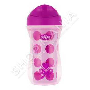CHICCO - GOTE 266ML/+14MUAJSH "ACTIVE CUP GIRL PACK" - 8058664081226