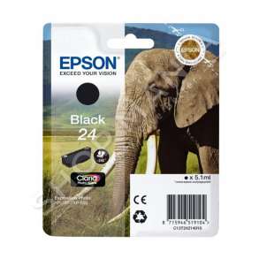 EPSON - KARTUÇË ME BOJË NGJYRË E ZEZË C13T24214010 T2421 RRETH 240 FAQE 5.1ML