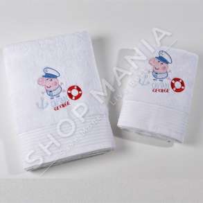 DOWN TOWN HOME - PESHQIR 100% PAMBUK "CAPTAIN GEORGE" - 50X90CM