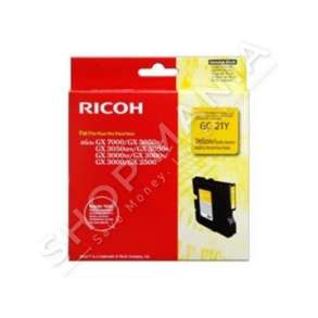 RICOH - KARTUÇË XHEL NGJYRË E VERDHË 405535 405543 / GC-21Y RRETH 1000 FAQE