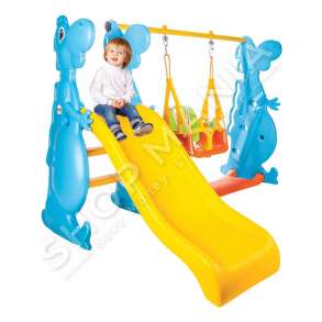 PILSAN - RRESHQITESE & LISHARESE DINOZAUR PER FEMIJE +3VJEC "DINO WING & SLIDE SET" - 06-099