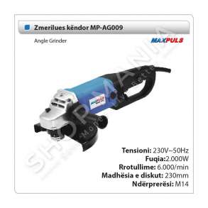 MAXPULS  -  ZMERILIZUES KENDOR 2000 W