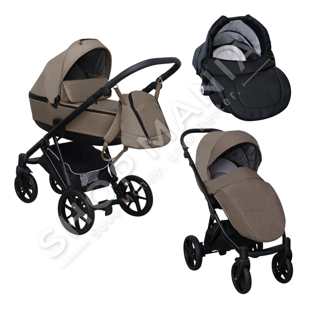 LORELLI - KARROCE 2 NE 1 "TOKYO BEIGE LEATHER" (0-36 MUAJSH)