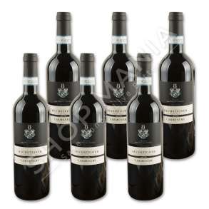 RECHSTEINER - VERE E KUQE "CARMENERE PIAVE - VENETO 2015 - 750ML, 12.5% VOL.