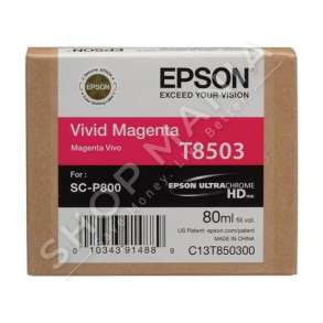 EPSON - KARTUÇË ME BOJË NGJYRË MAGENTA (VIVID) C13T850300 T850300 80ML