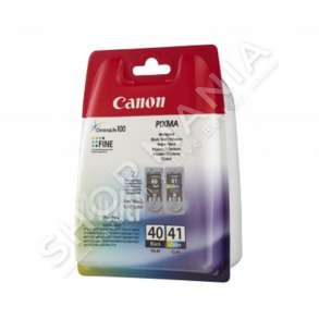 CANON -  MULTIPACK NGJYRË E ZEZË/NGJYRA TË NDRYSHME 0615B043 PG-40 + CL-41 PG-40 + CL-41