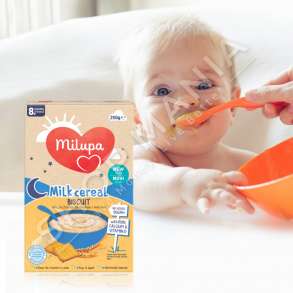 MILUPA - KREM ME DRITHERA, STRACIATELE & QUMESHT - 250G, +12 MUAJ