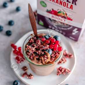 BIOTONA - POWER GRANOLA BOOST 250G "PRE PERFORMANCE-HIGH ENERGY-CARB BOOST"