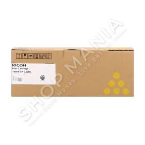 RICOH - TONER NGJYRË E VERDHË 407643 406055 / 406106 / 406768 RRETH 2000 FAQE SP C220E