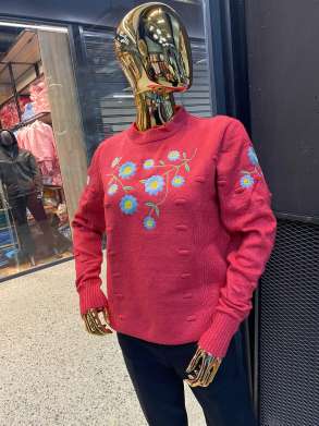 PULOVER ME DIZAJ ME LULE - ALD-131