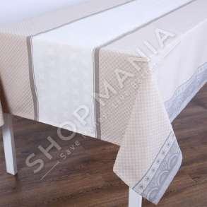 MBULESE TAVOLINE E BARDHE - 150X220CM