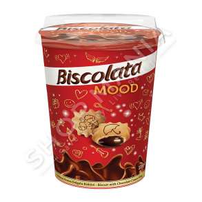 BISCOLATA - BISKOTA TE MBUSHURA ME COKOLLATE "MOOD" - 125G