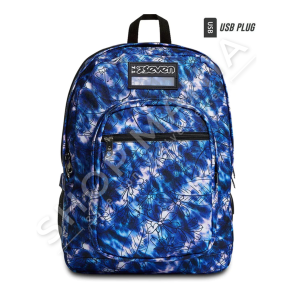 SEVEN - CANTE SHKOLLE ME PORTE USB "FREETHINK BACKPACK - GIRL"
