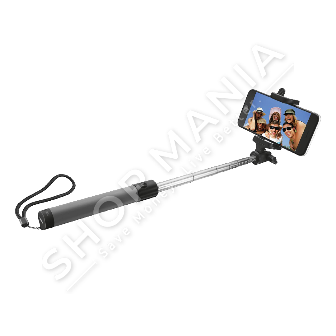 TRUST - SELFIE STICK ME BLUETOOTH I PALOSSHEM "BLACK"