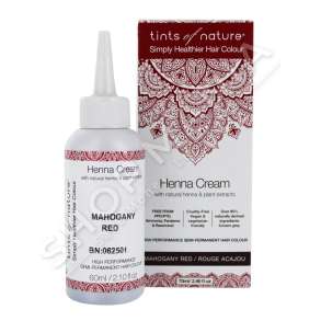 TINTS OF NATURE - KREM KENA "MAHOGANY RED - 70ML" - 704326425690