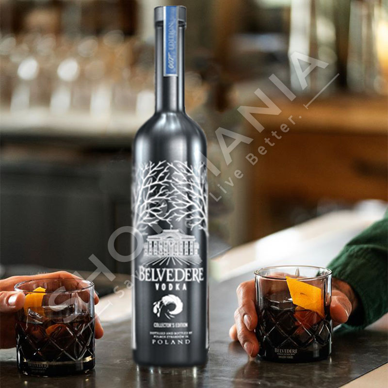 BELVEDERE VODKA - BESPOKE SILVER SABER - 1.75L, 40% VOL.