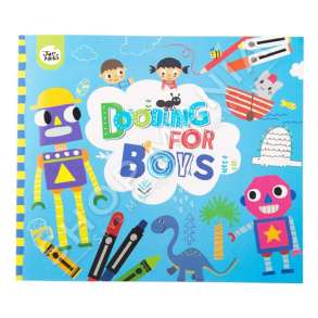 JAR MELO - BLLOK VIZATIMI +3VJEC "DOODLING BOOK FOR BOYS" - 5060462693566