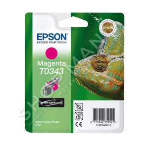EPSON - KARTUÇË ME BOJË NGJYRË MAGENTA C13T03434010 T0343 17ML