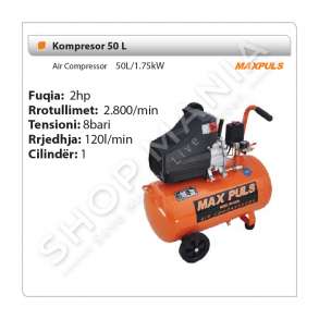 MAXPULS - KOMPRESOR AJRI 1.5KW 50L 8 BAR