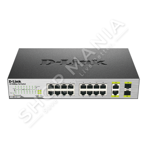 D-LINK - SWITCH ME 16 PORTA 10/100 MBPS - DES-1018MP