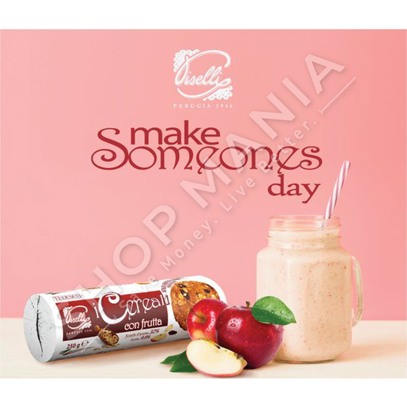 PISELLI - BISKOTA TERSHERE ME FRUTA - 250G