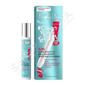EVELINE COSMETICS - ROLL ON PER AKNET/PUCRRAT "SOS - PURE CONTROL" - 15ML