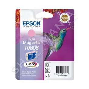 EPSON - KARTUÇË ME BOJË NGJYRË MAGENTA E HAPUR C13T08064011 T0806 RRETH 685 FAQE 7.4ML