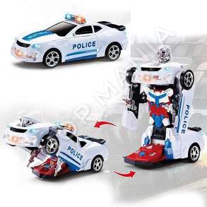 MAKINE QE TRANSFORMOHET NE ROBOT +3 VJEC "POLICE VANGLIARD TRANSFORMING VEHICLES" - 2022011199106
