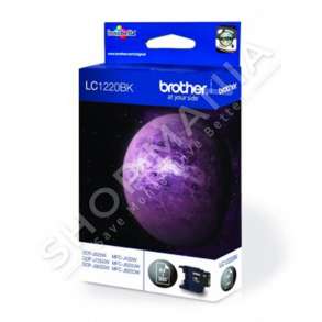 BROTHER - KARTUÇË ME BOJË NGJYRË E ZEZË LC1220BK LC-1220 DERI NË 300 FAQE