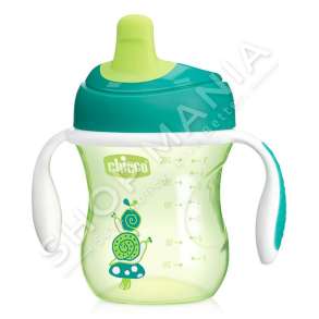 CHICCO - GOTE ME DOREZA & PIPEZ 200ML/+6MUAJSH "TRAINING CUP NEUTRAL PACK" - 8058664070022