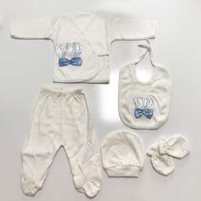 SET ME BLUZE ME BUTON, TUTA ME CORAPE , GUSHORE, KAPUC DHE DORASHKA DZ-006